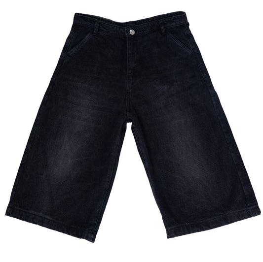 Reube: Black Washed Jorts
